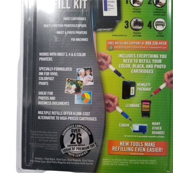 New and Sealed INKJET Refill Kit - Picture 5 of 16